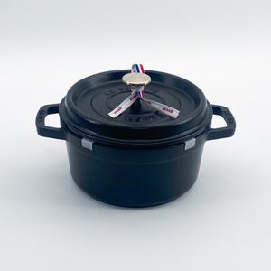 스타우브 A품 원형 꼬꼬떼 블랙 22cm 인덕션 무쇠 주물냄비
