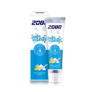애경 2080 베이킹소다 퓨어치약 레몬라임 120g