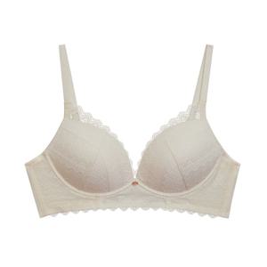 [Wonderbra] 로맨틱 레이스 노와이어 브라 라이트크림 WBWBR5N16T