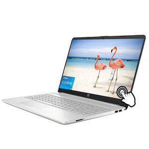 HP 15.6인치 HD 터치스크린 노트북 2023 11세대 인텔 코어 i5-1135G7 4.2Ghz 아이리스 Xe 그래픽 HDMI 웹캠