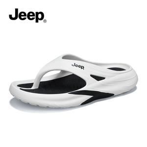 JEEP 지프 슬리퍼 남성용 여름 캐주얼 쪼리형 샌들