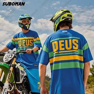 2025 DEUS EX HINA Tour De 여름 사이클링 저지 레이싱 스포츠 자전거 셔츠 모토 MTB 유럽