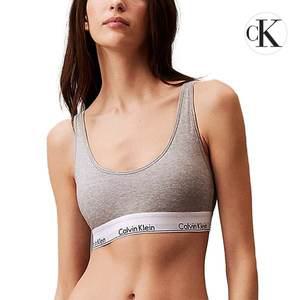 매장정품 Calvin Klein CK 캘빈 클라인 언더웨어 라이틀리 라인드 브라렛 스포츠 브라탑 QF7586E-P7A