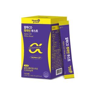 헬스프랜드 알파CD 핏라인 부스트 1박스(30포) 알파시클로덱스트린 알파시디 분말 난소화성말토덱스트린