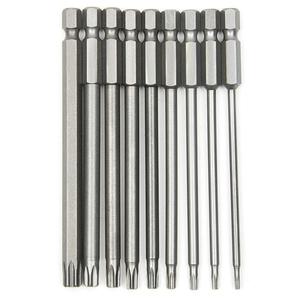 별 드라이버 비트 100mm 모음 T6 T8 T10 T15 T20 T25 T27 T30 T40 1개 선택  드릴 자석 전동 드릴 수공구