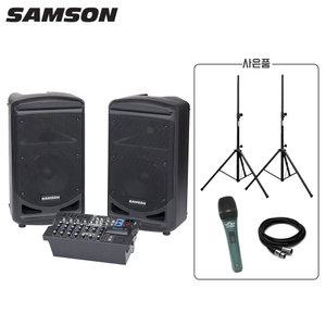 SAMSON 샘슨 XP800 블루투스 이동식 앰프 스피커