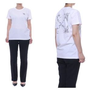 [오프화이트]20FW 여성 클립 애로우 반팔 티셔츠 (OWAA049E20JER002_0110_20F)