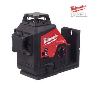 밀워키 M12 3PL-0C 360도 레이저 레벨 베어툴 수직 수평계 측정 공구