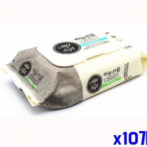 사용간편한 캡형 285g 물티슈 일회용물티슈 유아물티슈 100매 X10개