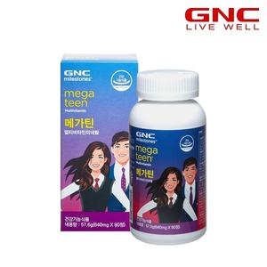 [GNC] 메가틴 멀티비타민 미네랄 90 (90정) 3개월분_48292