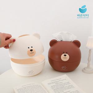 곰돌이 두루마리 휴지 케이스