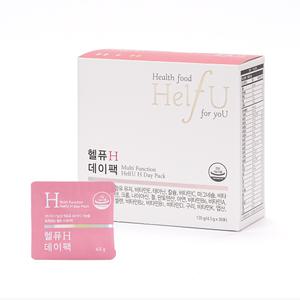 헬퓨 H데이팩 달맞이꽃종자유 감마리놀렌산 보라지유 테아닌 종합 멀티비타민