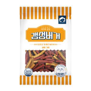 강아지치즈 갬성버거 오리고기치즈버거
