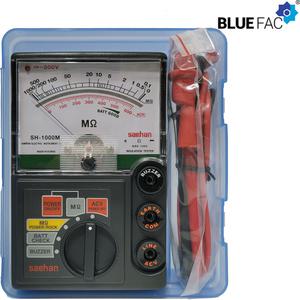 국산 새한계기 아나로그 메가테스터기 SH-1000M 누전측정