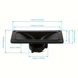 고음, 혼, 압전 로트당 피에조 직사각형 버저, 2 세라믹 트위터 146x67mm, 스피커, 개 무대 150W