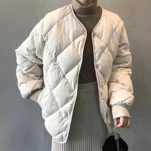 [오노마] ONM 여자 겨울 데일리 가을 하프 보온 자켓 퀼팅 점퍼 여