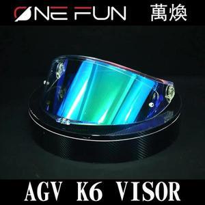 바이크용품 AGV K6 오토바이 풀 페이스 헬멧 쉴드 바이저 렌즈,  비전 바이저 케이스, 마스크 안경, 선글라