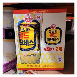 오뚜기 고소한 골드 마요네즈 800g x 2 e51036_ice