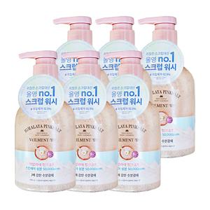 엘지 온더바디 바디클랜저 벨먼 스파 사해소금 스크럽 히말라야 핑크솔트 400ml 6개