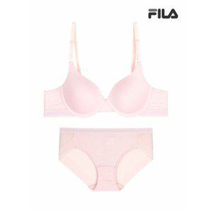 [휠라]에센셜 메쉬 아웃밴드 샌드핑크 브라 팬티 세트  FI4BAF6661FAPK 2SKU _P357264591