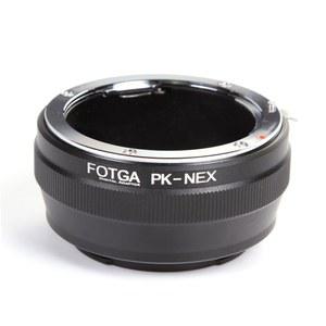FOCUSFOTO FOTGA ADAPTER RING FOR PENTAX PK K LENS TO 소니 호환 E MOUNT MIRRORLESS CAMERA NEX 5R 5T 3 6 7 A7 A7S A7R A7II A7SII A7RII A6500 A6300 A6000 A5100 A5000 A3500 FS700 VG30 VG900 PXW FS7