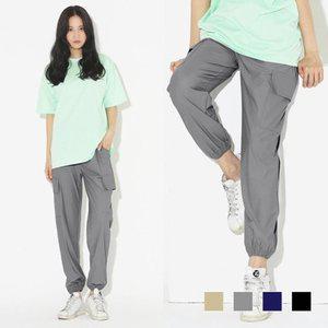 캐쥬얼 면바지 루즈핏 신상 빅사이즈 긴바지 밴딩 면 (WFGT79D)