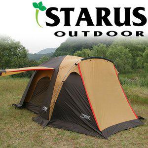 [스타루스] 캠핑텐트 STARUS BIG-DOME [골드콜렛] (L306022) 8~9인용/280x490x197cm