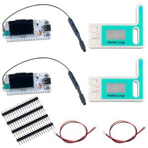 2Sets ESP32 LoRa V3 개발 보드 868MHz-915MHz SX1262 Arduino IOT 스마트 홈용 0.96 인치 OLED 디스플레이