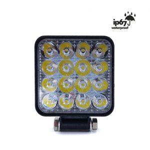 85MM 집중형 LED써치라이트 MINI 48와트 미니형 12V-2 (WFH20TU)