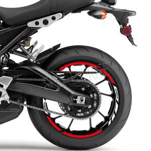 야마하 XSR 900 XSR700 xsr155 xsr 125 반사 휠 스티커 허브 데칼 림 스트라이프 테이프 장식 액세서리 방