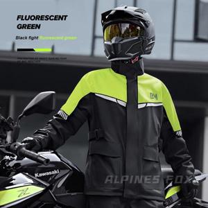 남자 바이크 오토바이 비옷 얇은 카파 드 Chuva Motoqueiro 방수 Chubasquero 반사 모토 의류