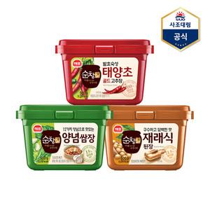 사조 해표  순창궁 고추장/된장/쌈장/간장 양조식초 1.8L x 3개 골라담기
