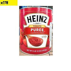 [셀러허브 패션][JHMQO95U_52EN]도매 유통) 토마토퓨레(하인즈 2.97Kg) 1개