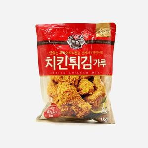 [JHQSDM3P_52ED]백설 치킨 튀김가루 1kg