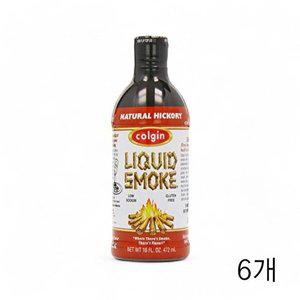[셀러허브 패션][JHQSCZIC_52EN]스모크 리퀴드 소스 바비큐 472g X6개