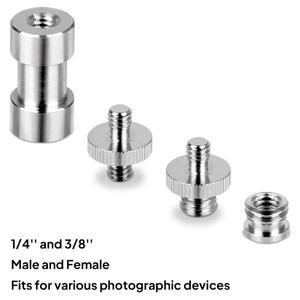 카메라 용품 20PCS 카메라 나사 세트 14 ~ 38 어댑터 변환기 스피곳 마운트
