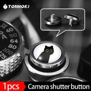 카메라용품 트리거 셔터 릴리즈 버튼  카메라 액세서리 Fuji X-T50 Cat Lovely 용 만화 핫슈 커버