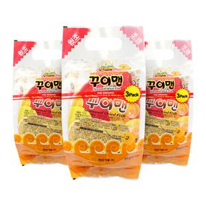 꾸이맨 오리지널 어포스낵 69g(3팩) x3개