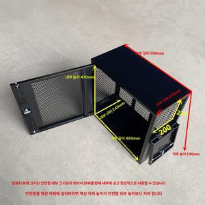 데스크탑 본체 케이스 보관함 도난방지 잠금함 컴퓨터 어항 데스크탑케이스 미들타워 미니