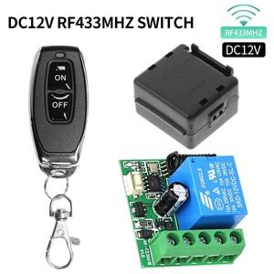 투야 스마트봇범용 게이트  릴레이 리시버 요청 코드 DIY 미니 모듈 차고 문짝 LED 조명용 RF 433Mhz 스마