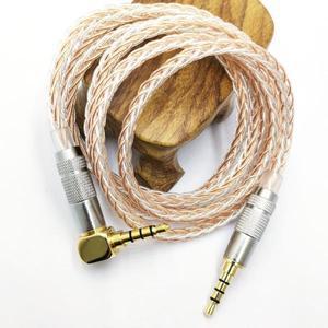 TRRS  AUX 케이블 마이크 기능 지원 라이브 스트리밍 오디오 사운드 카드 연결 4 극 3.5mm