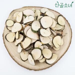 산골소녀 국내산 잘린 벌나무 슬라이스 100g