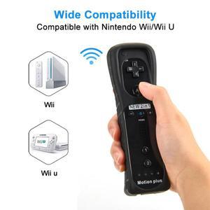 [누리음향]Nintendo Wii 게임 제어용 Nunchuck 컨트롤러가 장착된 리모컨 패드용 2 세트 모션 플러스