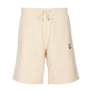 [MAISON KITSUNE](명품) 메종키츠네 볼드 폭스 헤드 패치 JOG 반바지 조거 쇼츠 MM01121KM0001 P205