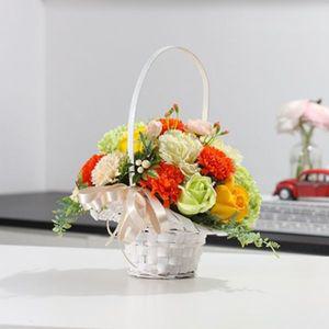 로즈마켓 비누꽃 오렌지카네이션 (택배배송3~4일소요됨)
