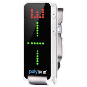 폴리포닉, 스트로브 및 크로매틱 모드와 108개의 LED 매트릭스 디스플레이를 갖춘 TC 일렉트로닉 폴리튠 클립온 튜너로 최고의 튜닝 성능을 제공합니다