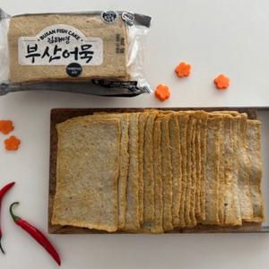 대용량 부산 상천 사각 어묵 2kg 야채어묵