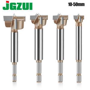 목공피스 목재 1pc 10-50mm Forstner 드릴 비트 힌지 보링 구멍 톱 커터 텅스텐 카바이드 육각 14in 목공