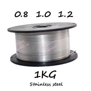 가스리스 스테인레스 스틸 와이어 E71T-GS 플럭스 코어 0.8mm 1kg 자체 차폐 무 철 용접기