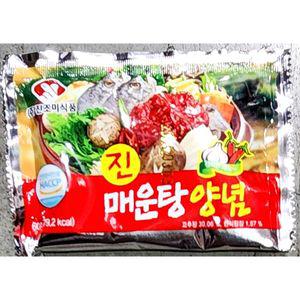 일회용 매운탕양념 진조미 60g x100입 6K해물소스 서더리 더리
